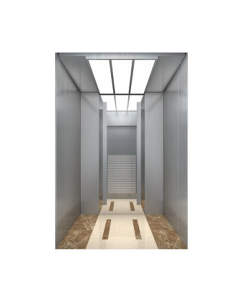 Fh K05 Middle White Transparent Board Design Passenger Elevator 