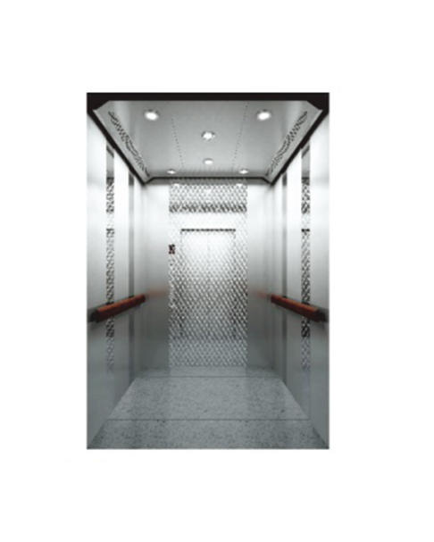 Fh K07 Arched White Transparent Panel Passenger Elevator