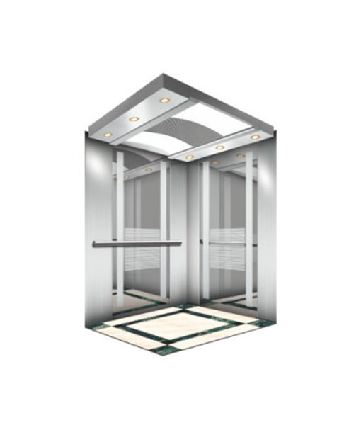 Fh K08 Commercial Round Handrail Passenger Elevator 