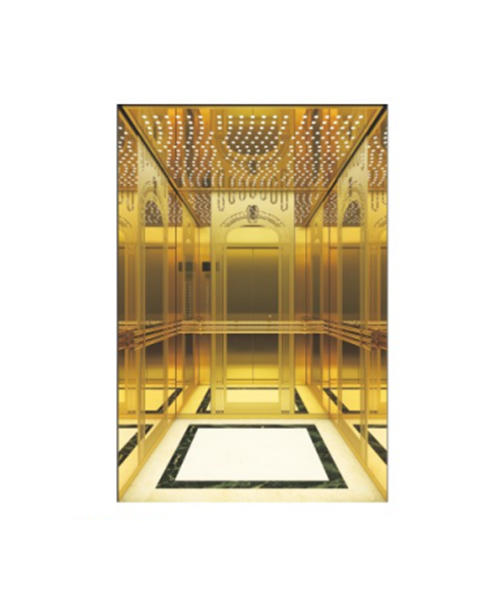 Fh K23 Luxury Ceiling With Small Light Holes Passenger Elevator