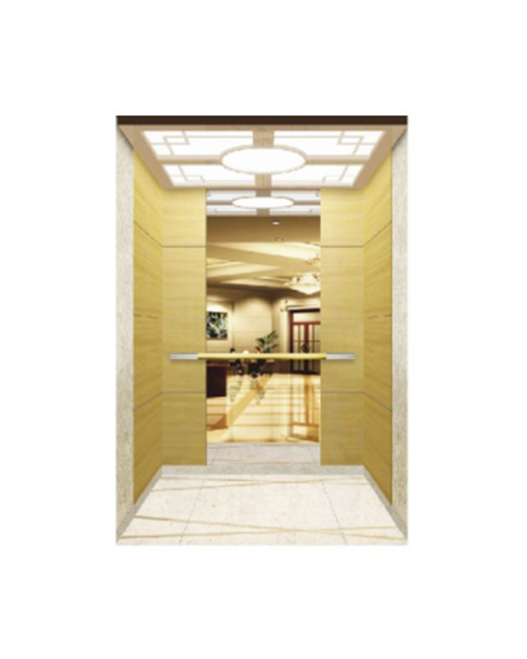 Fh K31 Cheap Wood Veneer Design Passenger Elevator 