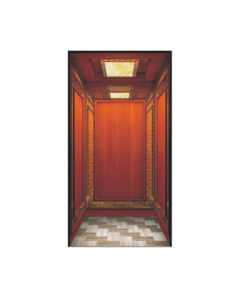 Fh H06 Customizable Wood Veneer Home Elevator 