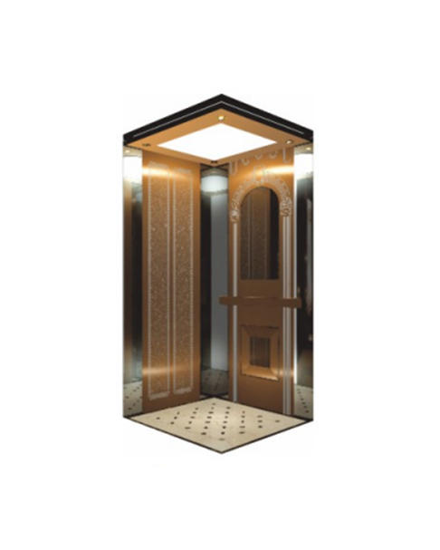 Fh H10 Rose Gold Hairline Stainless Steel Home Elevator