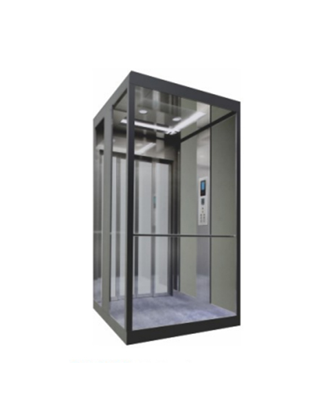 Fh H12 Transparent Glass Home Elevator 